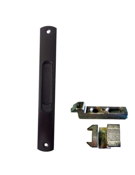 CIERRE LAT H55 NEGRO C/KIT MOD. 45º/ROT. 45º