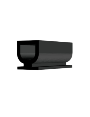 B-79 BURLETE INTERIOR DOBLE CONTACTO NEGRO