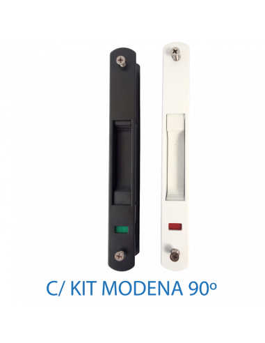 CIERRE LAT DUO WL004 D C/KIT MODENA 90