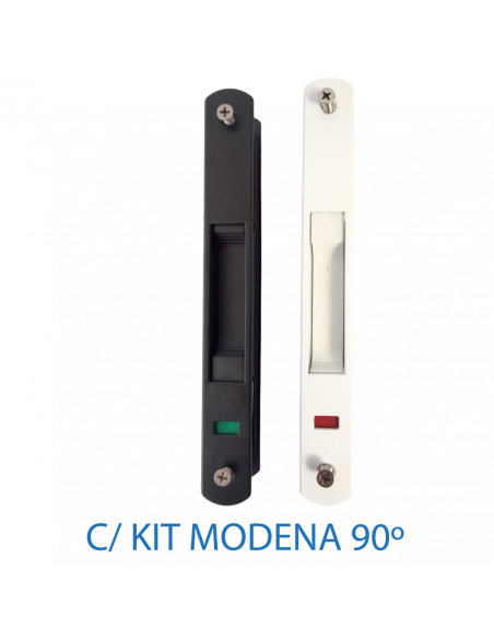 CIERRE LAT DUO WL004 D C/KIT MODENA 90