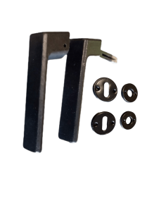 MANIJA BISELADA DOBLE BALANCIN NEGRO PARTS