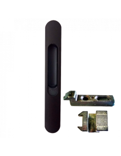 CIERRE LAT H54 WL001 NEGRO C/KIT MOD. 45º/ROT. 45º