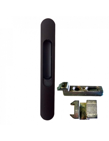 CIERRE LAT H54 WL001 NEGRO C/KIT MOD. 45º/ROT. 45º