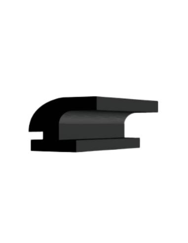 B-52 BURLETE INTERIOR DOBLE CONTACTO NEGRO