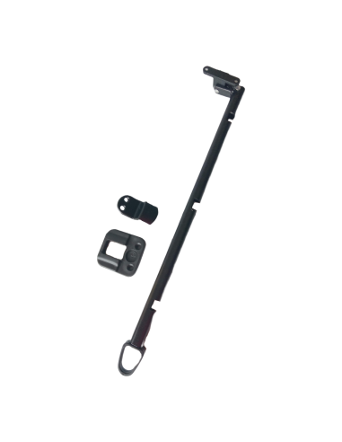 BRAZO DE EMPUJE 40 CM FIJA. FRONTAL NEGRO