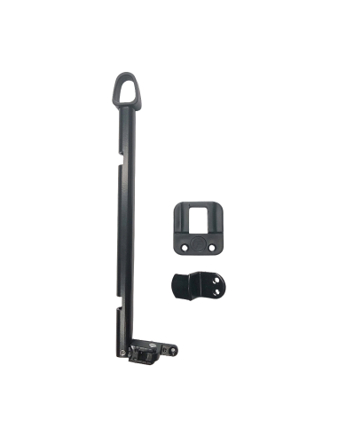 BRAZO DE EMPUJE 30 CM FIJA. FRONTAL NEGRO